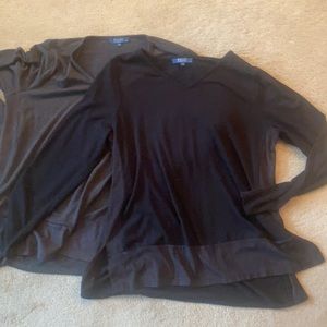 2 Soft jersey knit long sleeve